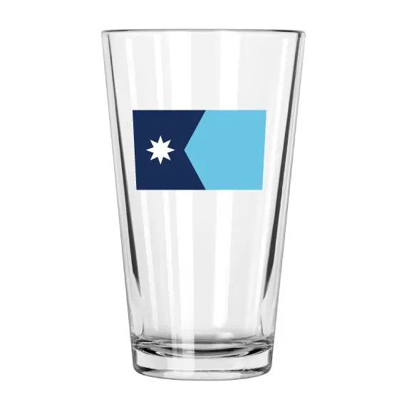 Minnesota Flag Pint Glass | Northern Goods