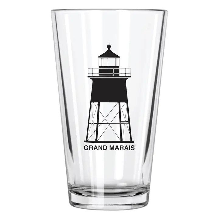 Grand Marais Pint Glass | Northern Goods