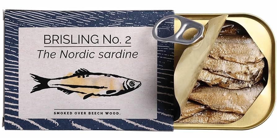 Brisling No. 2 Smoked Nordic Sardine 100g | Fangst