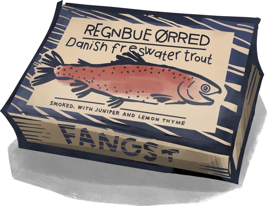 Danish Smoked Trout with Juniper &amp; Lemon Thyme, 110g | Fangst
