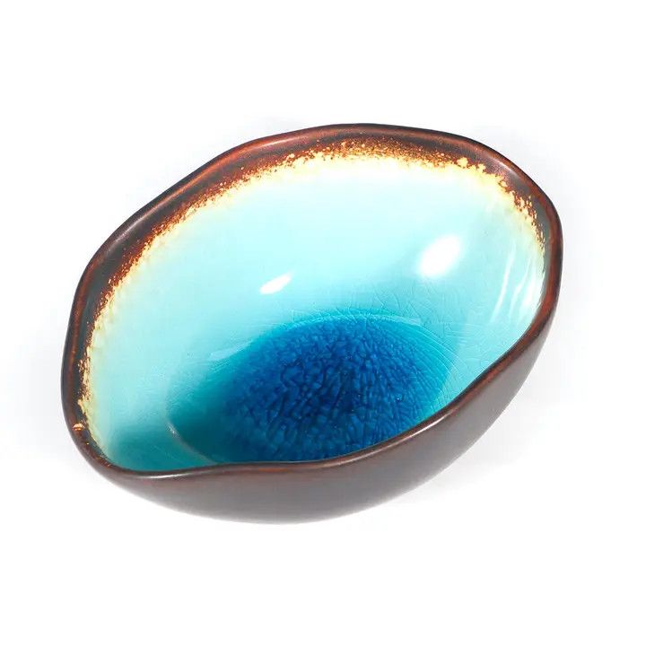 Aozora Kannyu 5.75&quot;L x 4.5&quot;H X 2.5&quot;H Porcelain Medium Bowl (4/48) | Urban Tokyo