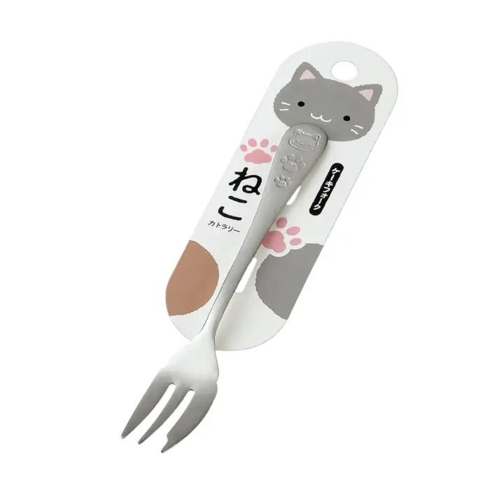 5.4"L Stainless Steel Cat Fork JP (12/600) | Urban Tokyo