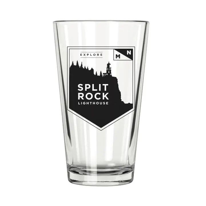 Explore MN Split Rock Lighthouse Pint Glass | Northern Goods