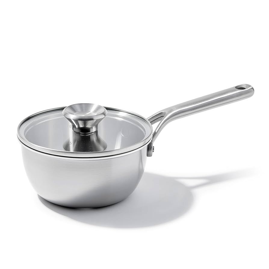 OXO Mira 1.5 QT Covered Chef&#39;s Pan Uncoated - Stainless Steel
