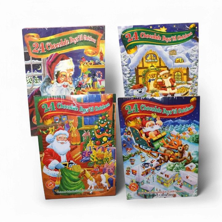 Advent Calendar With Chocolate Pieces