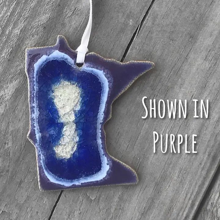 Minnesota Ornament, Assorted Colors