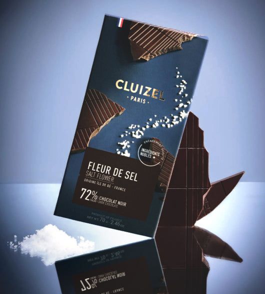 Bovetti Dark Chocolate &#39;Fleur de Sel&#39; Sea Salt Bar – 3.5 oz
