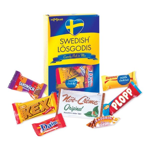 Swedish Fika Lösgodis Candy Mix Box – 10.58 oz