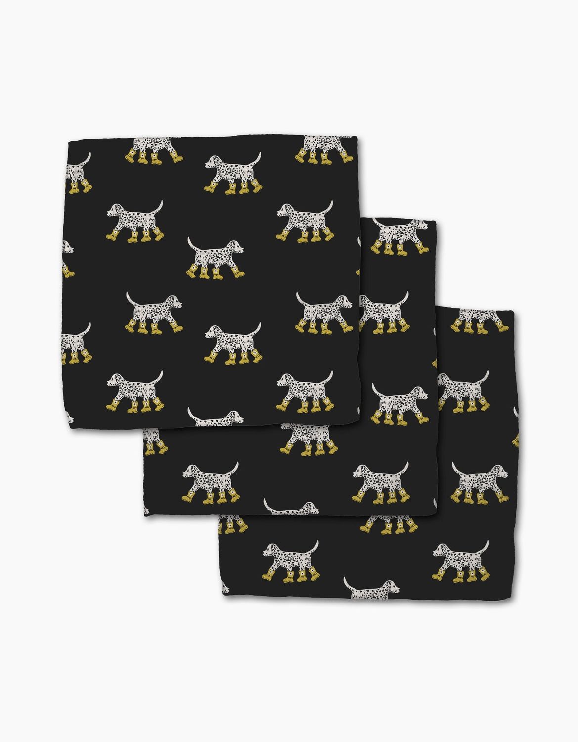 Dalmatian In Boots Black | Geometry