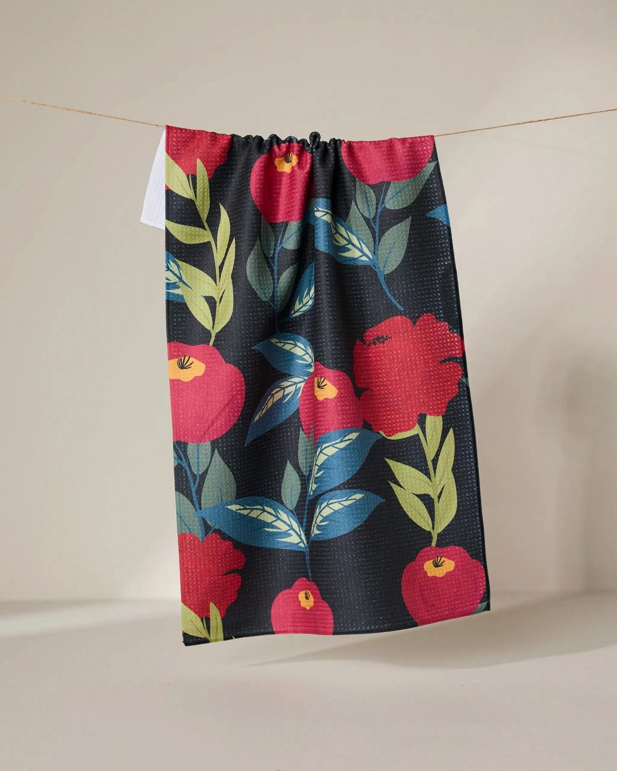 Lovely Night Kitchen Tea Towel | Geometry