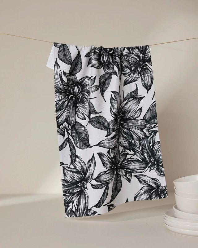 Caring Tea Towel | Geometry