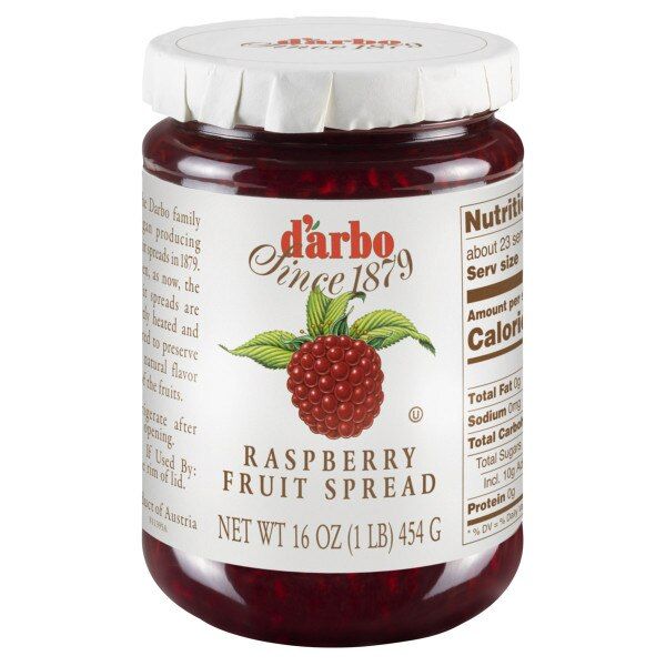 D’arbo Raspberry Preserves – 16 oz