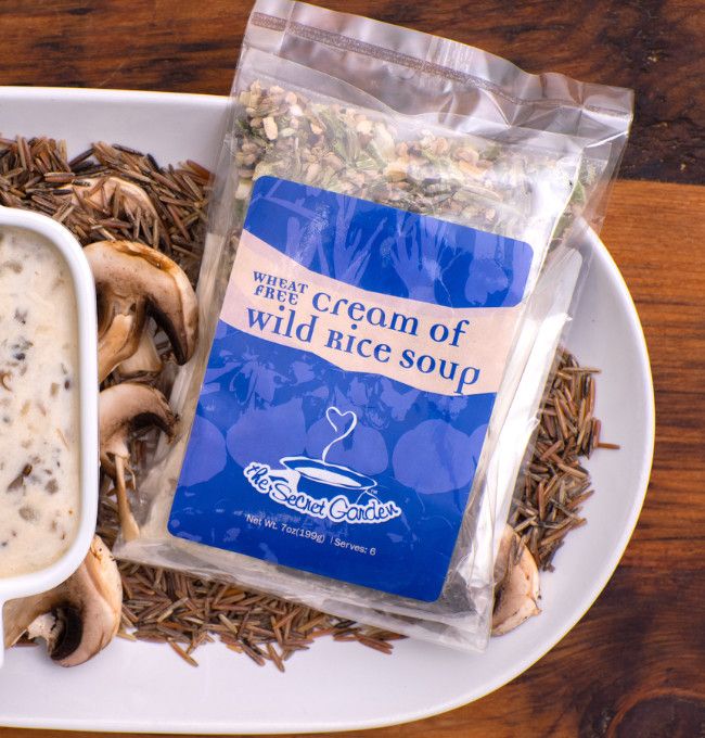 Wheat-free Cream of Wild Rice Soup