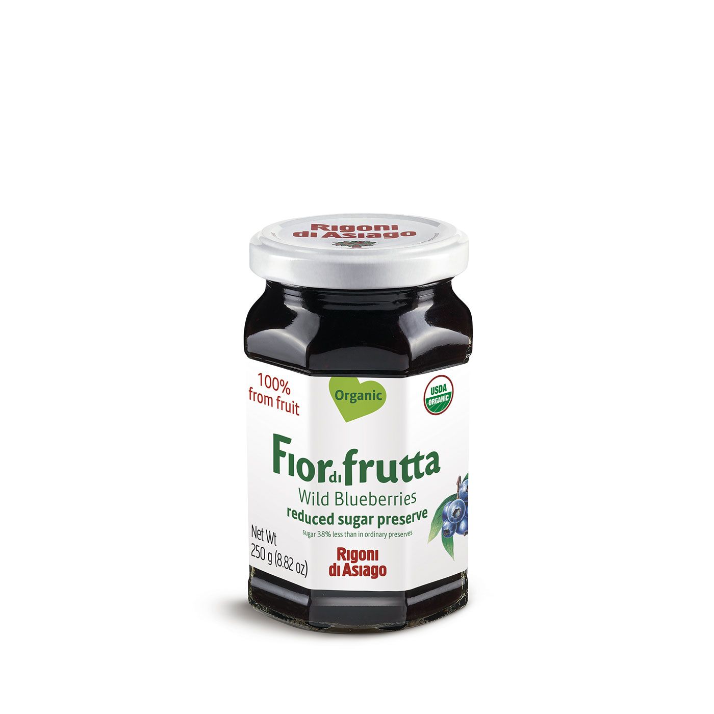 Fior Di Frutta Italian Wild Blueberry Jam