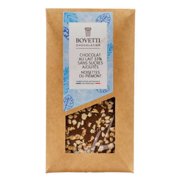 Bovetti Milk Chocolate Italian Hazelnut Bar – 3.5 oz