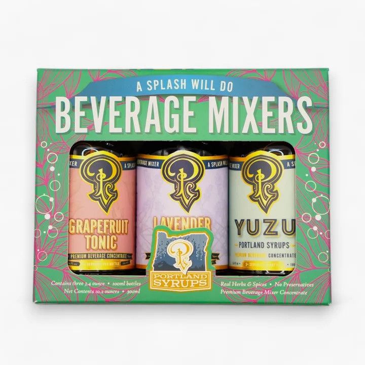 Gift Set - Emerald Standard Cocktail / Mocktail Drink Mixers | Portland Syrups