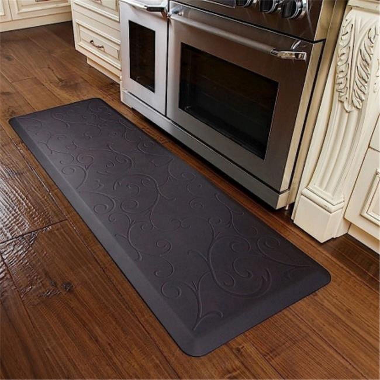WellnessMats Granite Bella 6&#39; x 2&#39; Onyx