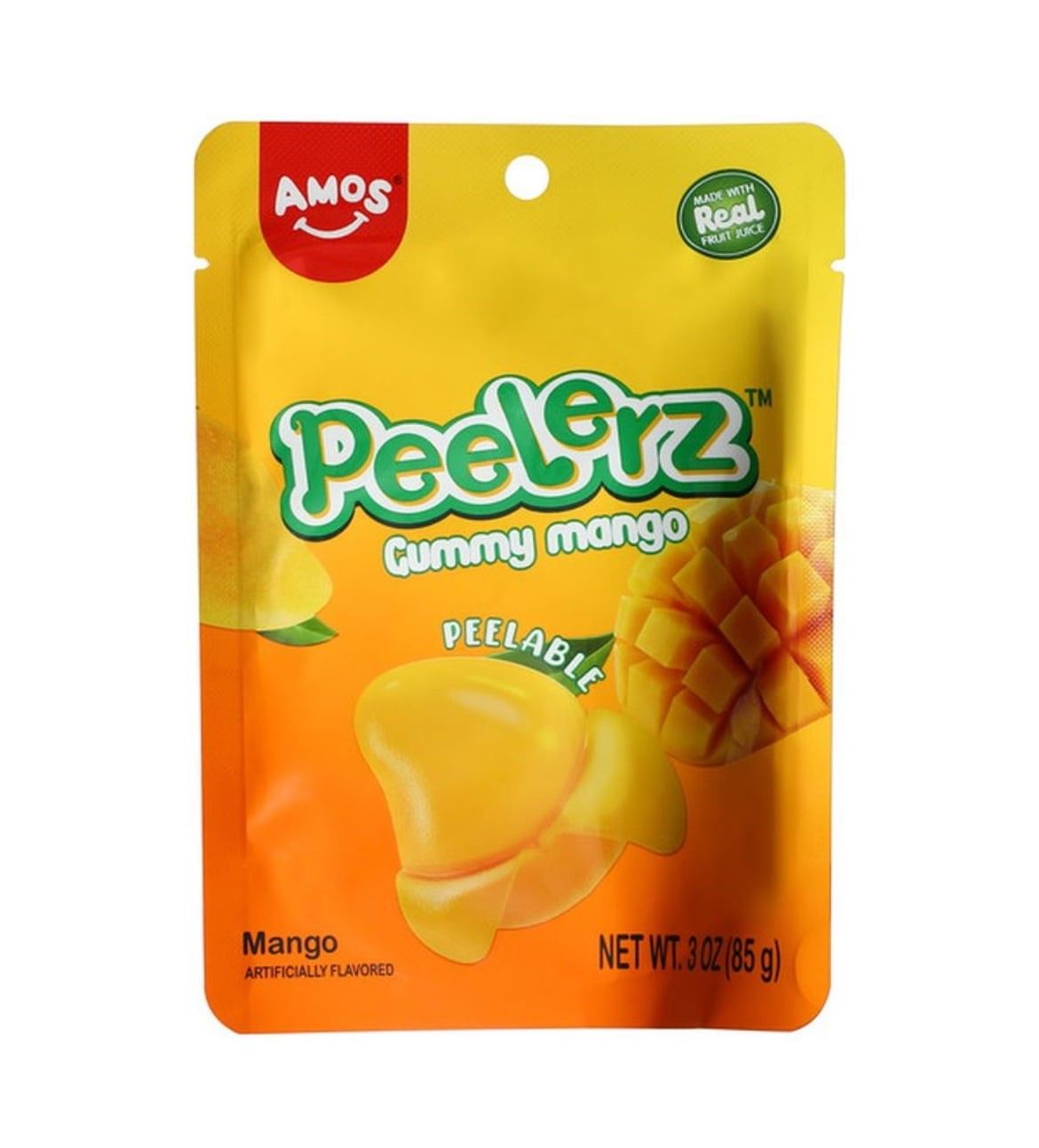 Amos Gummy Peelerz Mango 3oz