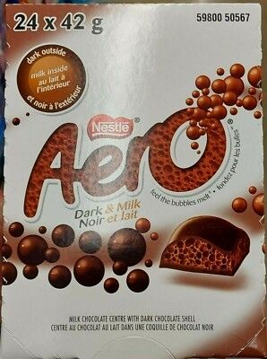 Nestle Aero Dark &amp; Milk Bar, 42g
