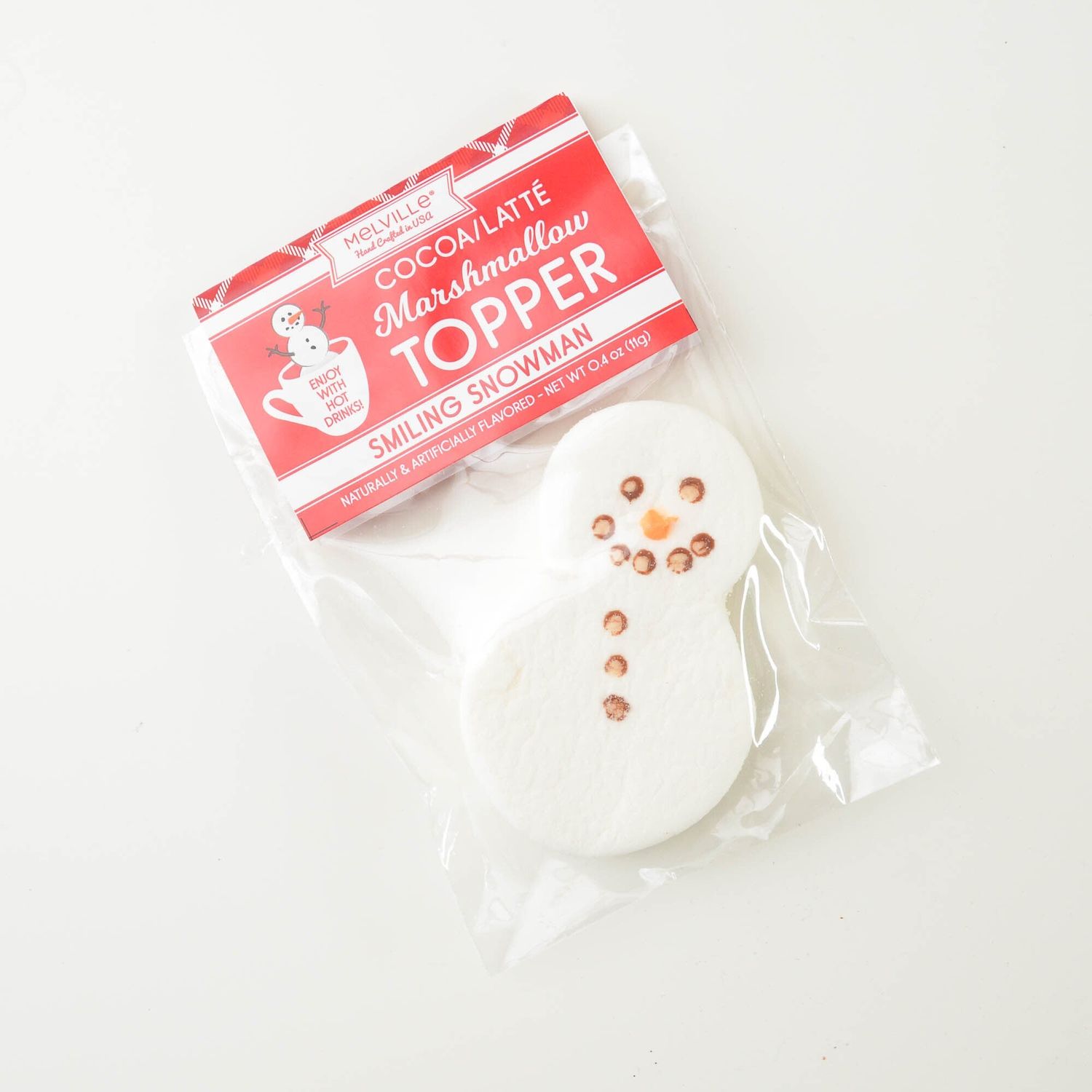 Melville Snowman Marshmallow Toppers 4pk