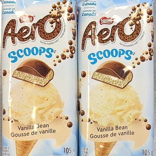 Nestle Aero Scoops Vanilla Bean, 105g.