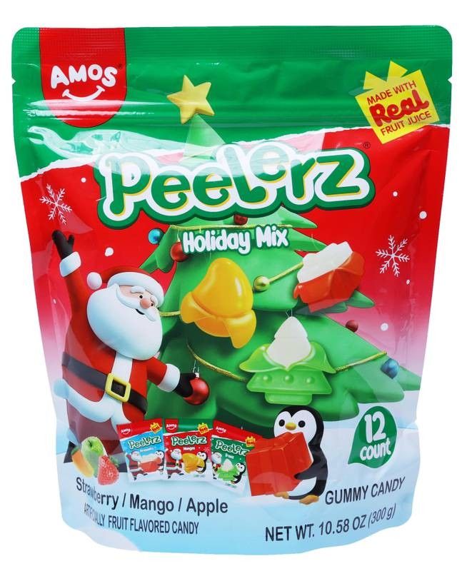 Amos Peelerz Holiday Gummy Tree, 6oz