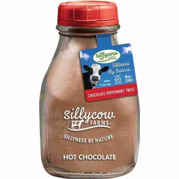 Silly Cow Hot Chocolate, Peppermint, Glass