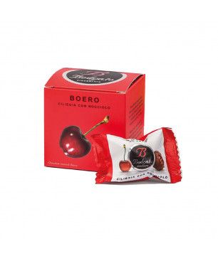 BODRATO MILK CHOCOLATE-COVERED GRAPPA-DIPPED CHERRIES