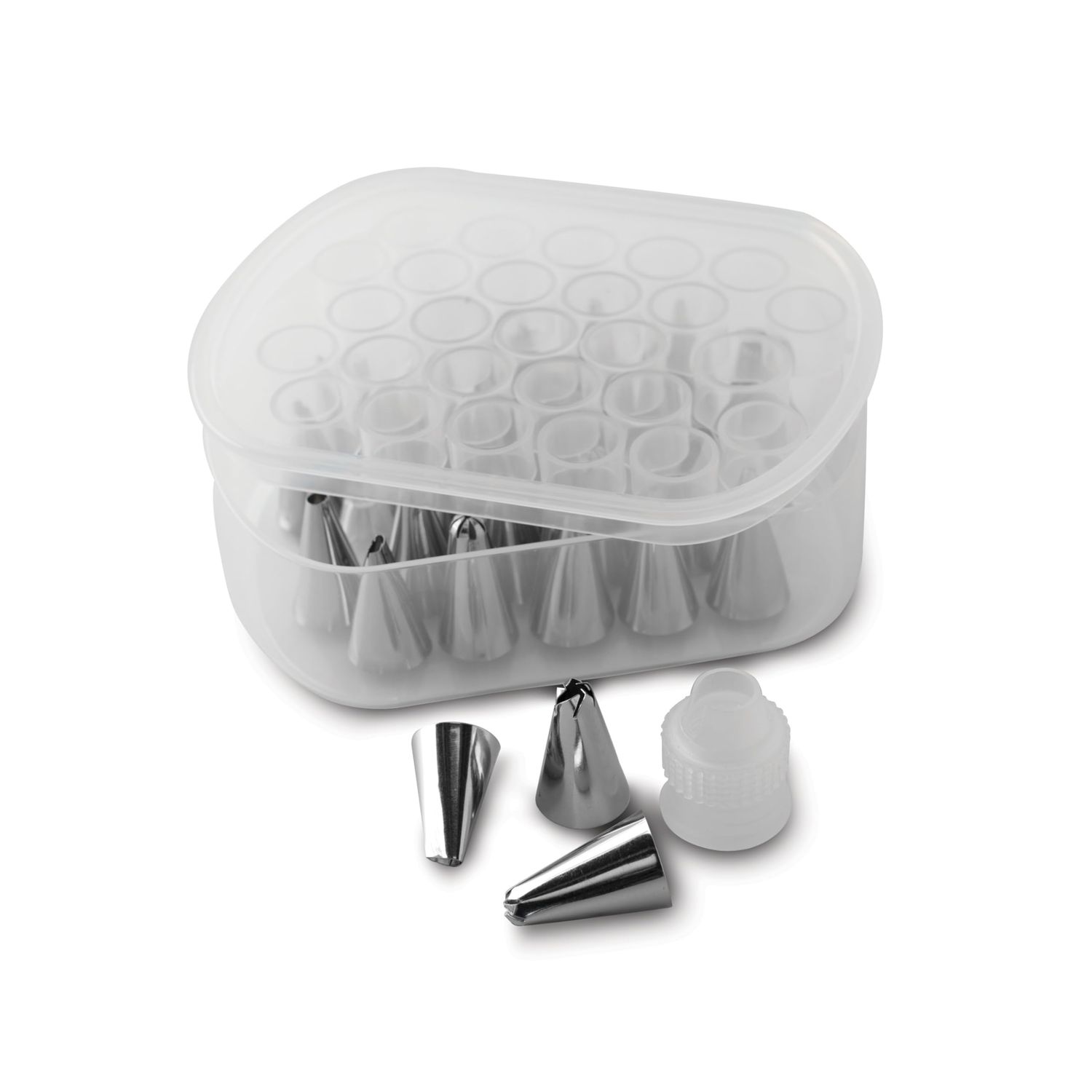 27 Piece Decorating Tip Kit | Nordicware