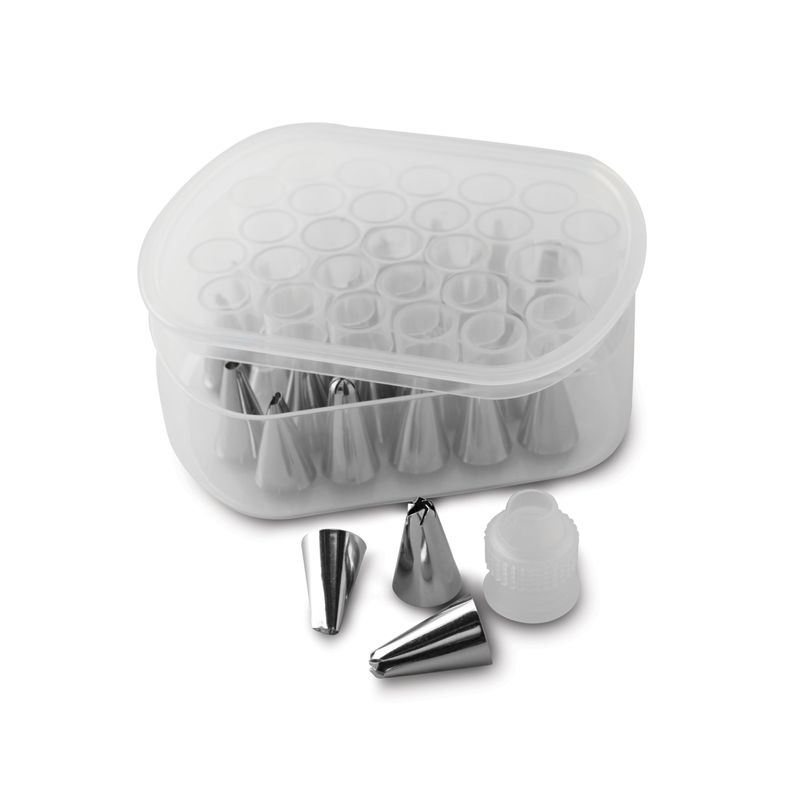 27 Piece Decorating Tip Kit | Nordicware