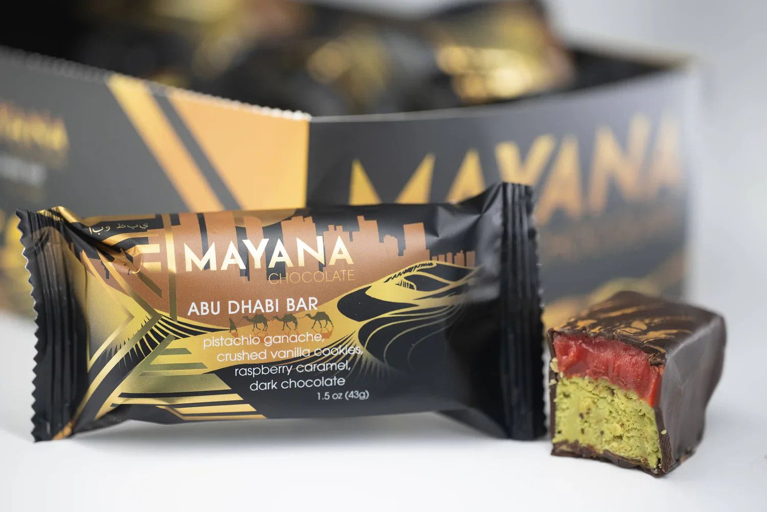 Abu Dhabi (Dubai Chocolate) Mini Bar | Mayana