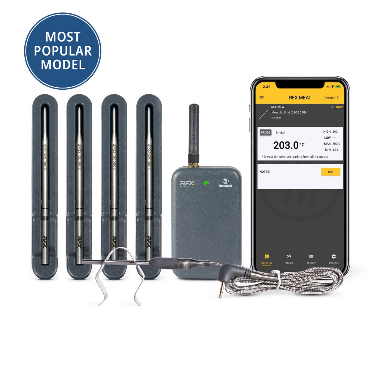 RFX Starter Kit, 6-probe (kit value $655)