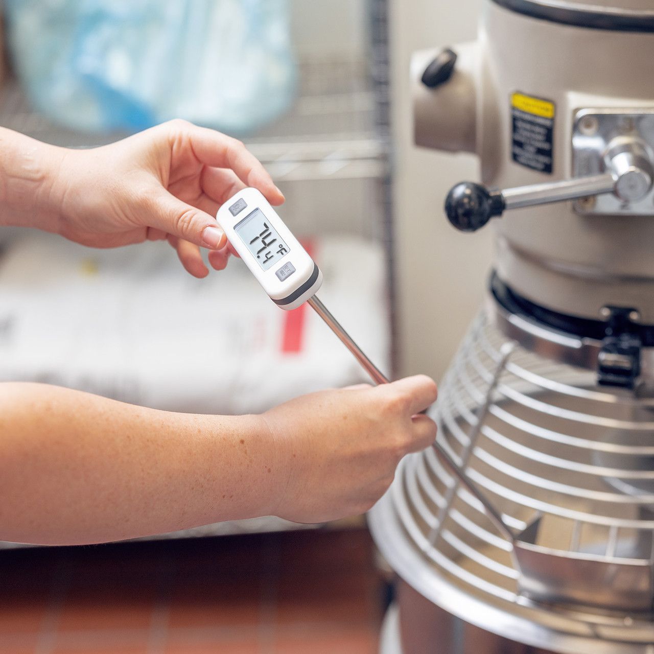 T-Grip Heavy Duty Waterproof Thermometer, 36-Inch, White