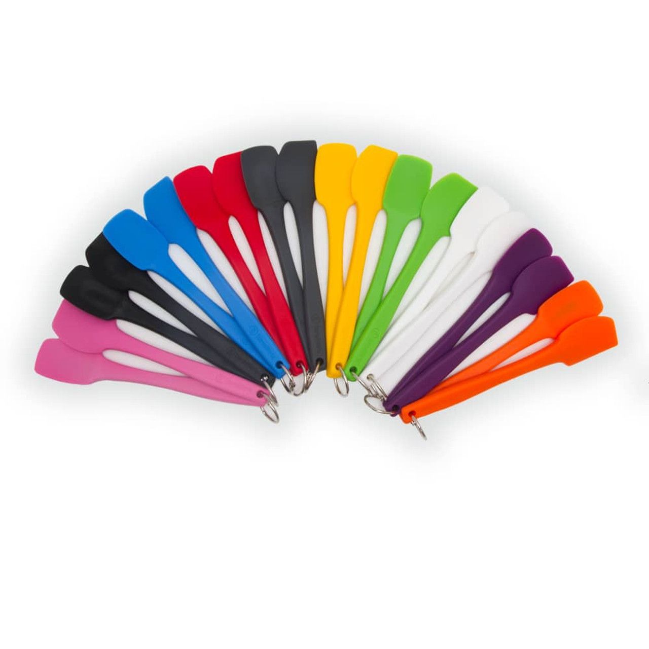 ThermoWorks Mini Spatula/Spoonula Set - 10 colors