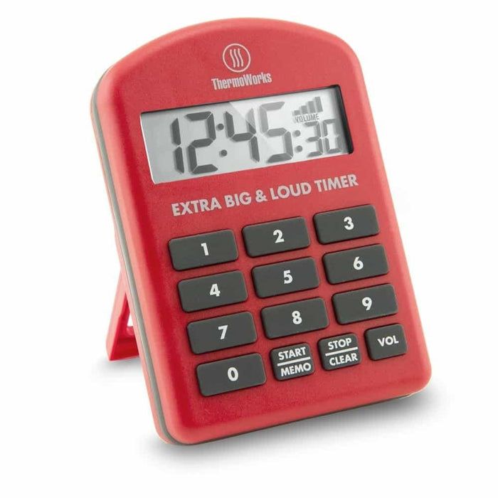 Extra Big &amp; Loud Timer, Red