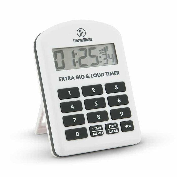 Extra Big &amp; Loud Timer, White