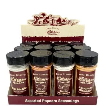 Savory and Spicy Seasonings - Assorted | Amish Country Popcorn