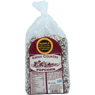 2lb Bag of Purple Popcorn | Amish Country Popcorn