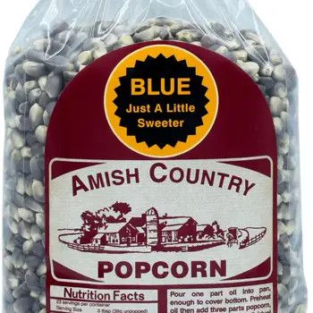2lb Bag of Blue Popcorn | Amish Country Popcorn