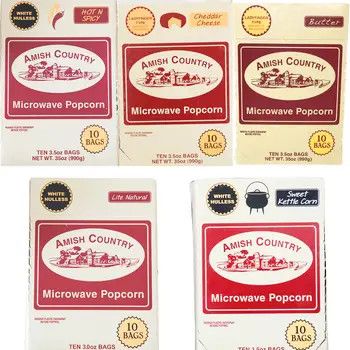Microwave Popcorn - Assorted | Amish Country Popcorn