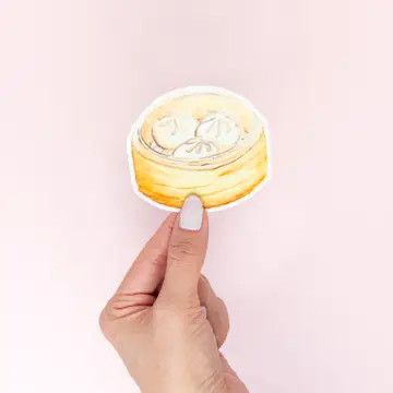 Dumplings in Steamer Sticker