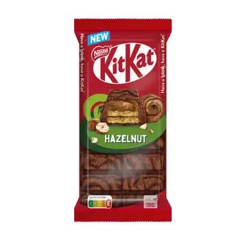 Kit Kat UK Import Hazelnut Sharing Chocolate Blocks 3.5 oz