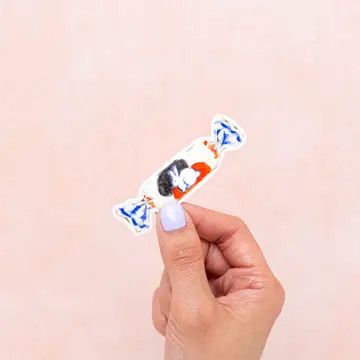 Rabbit Asian Candy Sticker