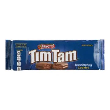 Tim Tam Australian Extra Chocolate Cookie Biscuits 7 oz
