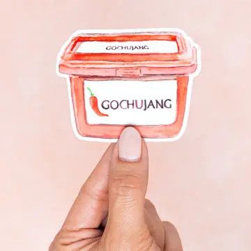 Gochujang Korean Chili Paste  Sticker