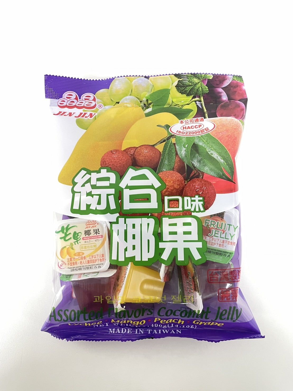 Coconut Jelly Assorted 400g