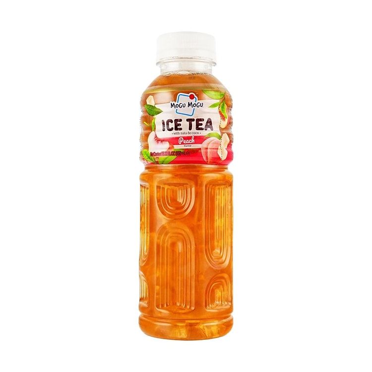 Iced Peach Tea Drink with Nata de Coco 15.22oz