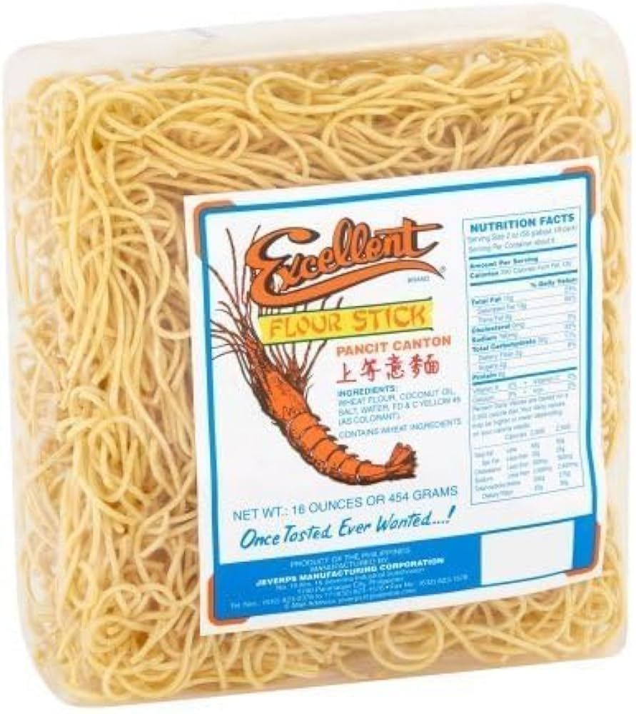 Excellent Pancit Canton - Wheat Noodles, 16 oz