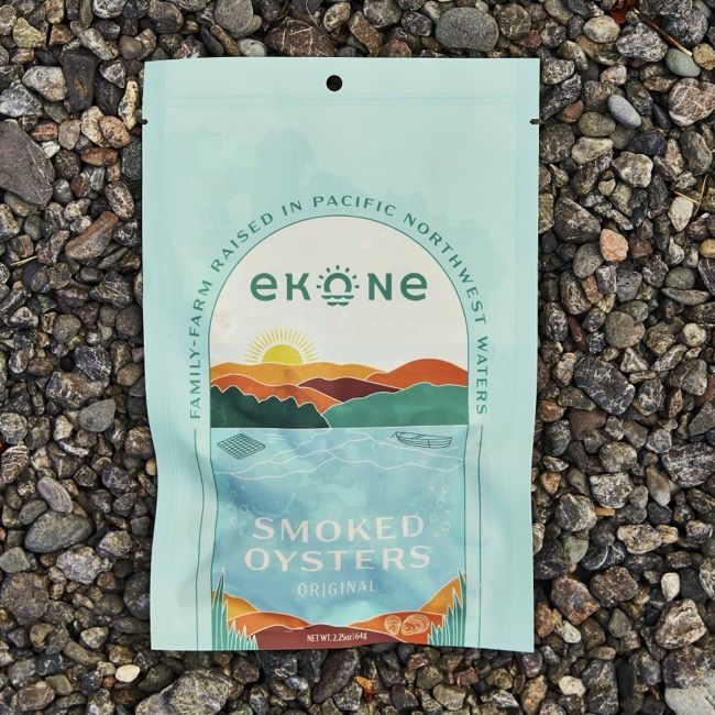 Original Smoked Oyster RTE 2.25oz Pouches | Ekone
