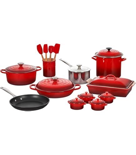 20 Piece Mixed Material Set - Cerise
